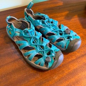 Keen Whisper Sandals Teal/Blue